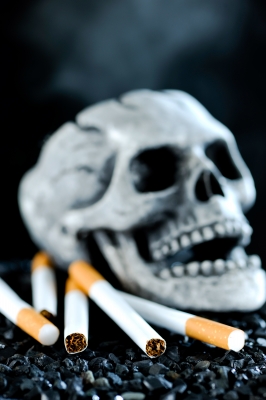 Quit smoking help: Smoking kills--quit smoking for a longer life.